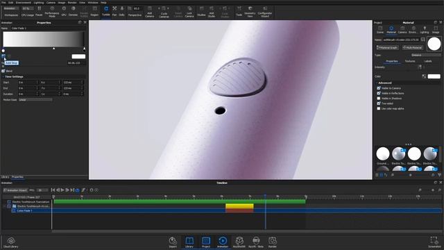 KeyShot Quick Tip - Pulsing LEDs Using the Color Fade Animation Node смотреть онлайн