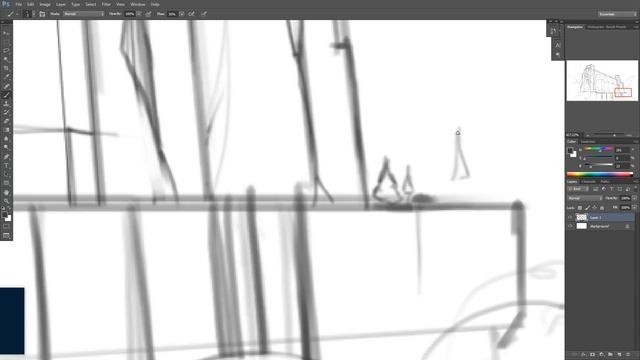 Уроки по цифровому рисунку, рисуем в Adobe Photoshop | мост смотреть онлайн
