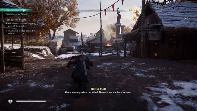How to Seek out the Needle | Pricking the Needle | Jorvik | Assassin's Creed Valhalla смотреть онлайн