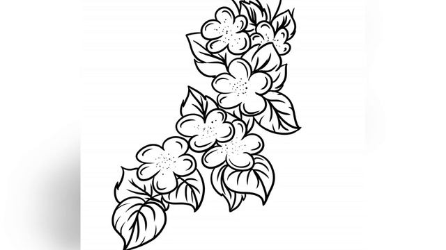 Как нарисовать бант \\ Как нарисовать цветы \\ Рисунок на открытку 1 мая \\ ПРОСТО смотреть онлайн