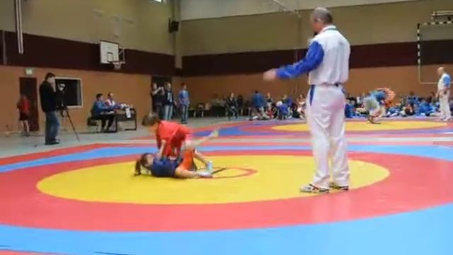 Самая быстрая победа на турнире по самбо ))) / Nikita Savin / Sambo 07 Hannover / 02.06.2012 смотреть онлайн