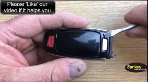 Audi A5 A6 A7 2019 Smart Key Battery HOW TO change