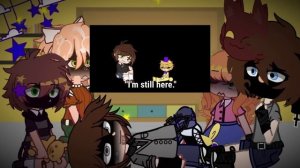 Past Aftons react to their future -FNAF- //Afton Family// Gacha Club