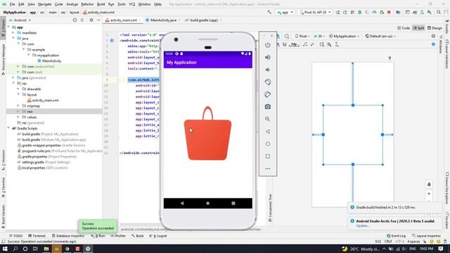How to Import Lottie Animation in Android Studio смотреть онлайн
