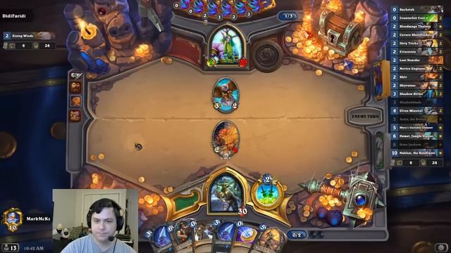 BREAKING THE GAME! Hakkar Myra's Unstable Element OTK Combo! | Hearthstone смотреть онлайн