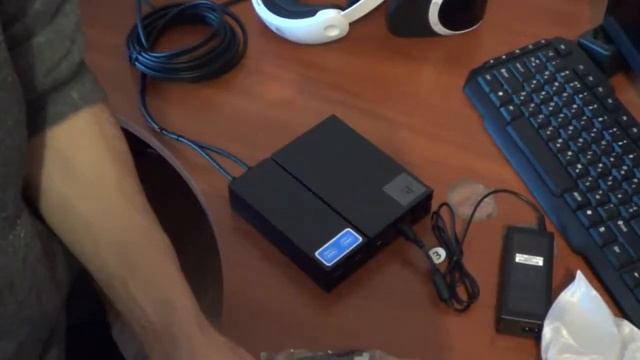Playstation VR распаковка и подключение