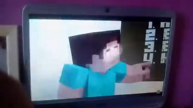 Розовый лисенок в Майнкрафте смотреть онлайн