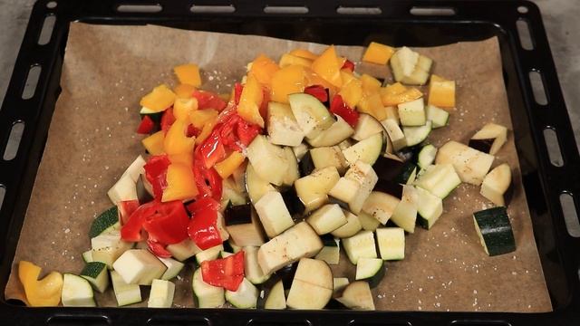 Овощи в Духовке, Как на Мангале ! Теперь Буду Готовить Только Так ! Вкусный и Доступный Рецепт ! смотреть онлайн