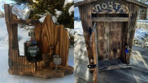 Крафтовая Мебель под старину