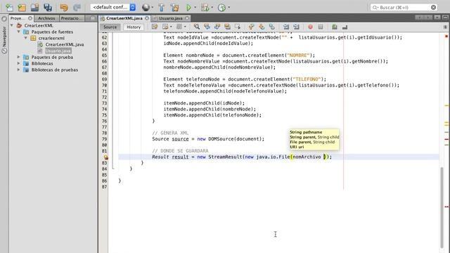 Crear y Leer XML en Java смотреть онлайн