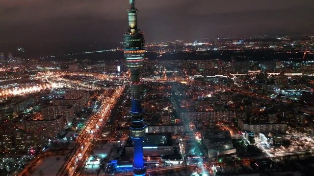Москва, Останкинская телебашня,.mp4