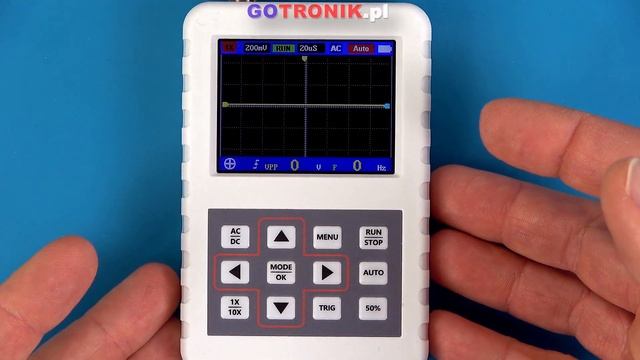 FNIRSI DSO PRO oscyloskop cyfrowy 5MHz jednokanałowy przenośny ADS2050H смотреть онлайн