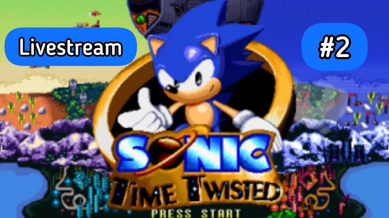 Sonic Time Twisted fangame Android with Sonic 2 & 3 music gameplay ASMR Livestream #2 Walkthrough смотреть онлайн