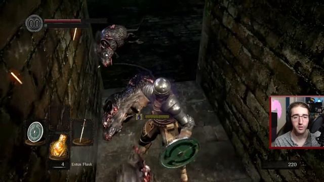 Into the Salt Mine, Tilted Out My Mind!! | Dark Souls FIRST TIME Playthrough! | Ep 4 смотреть онлайн