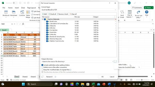 Batch Convert Multiple Excel Files To PDF With Kutools For Excel смотреть онлайн