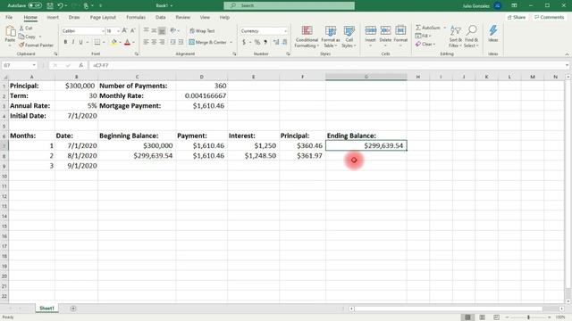 How To Create an Amortization Table In Excel смотреть онлайн