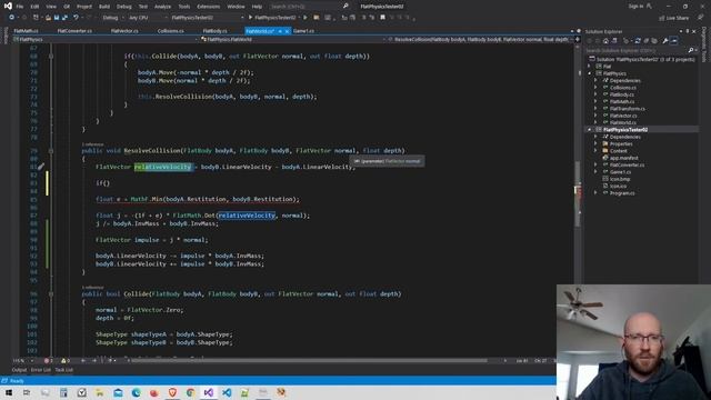 Immovable (static) Rigid Bodies - Let's Make a Physics Engine [11] смотреть онлайн