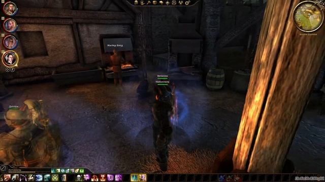 14# Dragon Age Awakening кошмарный сон. Завалы под крепостью. Бои