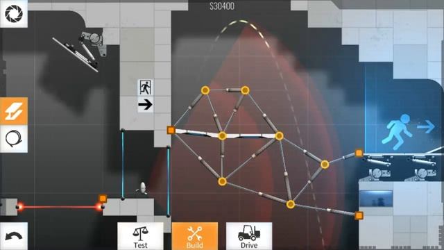 Bridge Constructor Portal Level 18 Walkthrough смотреть онлайн