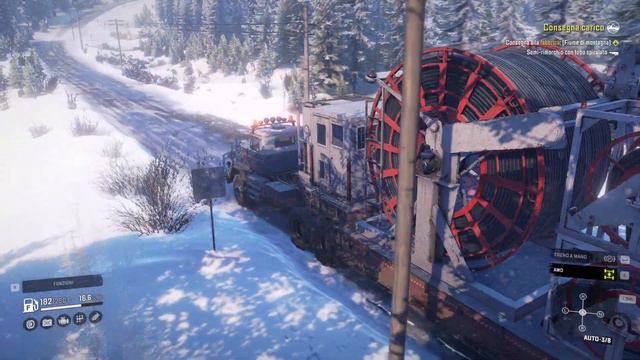 SnowRunner Alaska , Fiume di Montagna, Truck ,,Royal BM17" смотреть онлайн