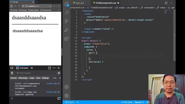 Vue 3 Dasar #19: Mengupdate Parent State dari Component 2 - Indonesian смотреть онлайн