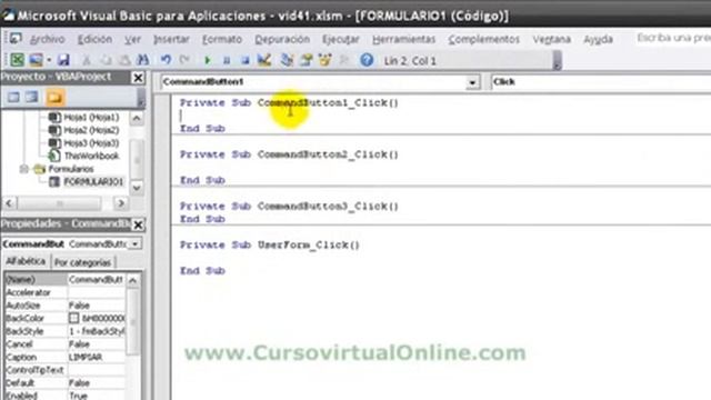 Formularios con Visual Basic en Excel Parte 2 - Excel Desde Cero - Curso Excel 2021 смотреть онлайн