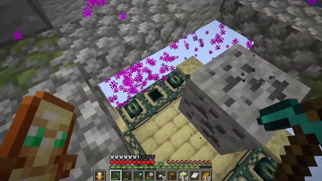 Minecraft Skyblock, But it's only One Block - Episode 9 - Enchanting Room & Nether Portal смотреть онлайн
