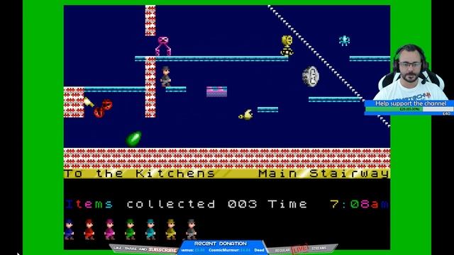 Retro Games : JET SET WILLY Live Stream! смотреть онлайн