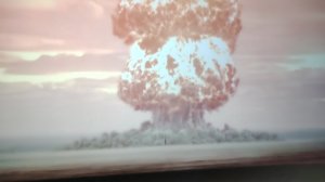 Испытание ядерной бомбы, вид из бункера. Павильон АТОМ. ВДНХ