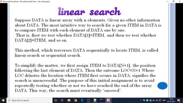 29. BSc 2/4 - Data Structures using Java - Unit 5 - Linear Search смотреть онлайн