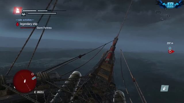 Assassin's Creed Rogue The Storm Fortress Epic Legendary Ship Battle смотреть онлайн