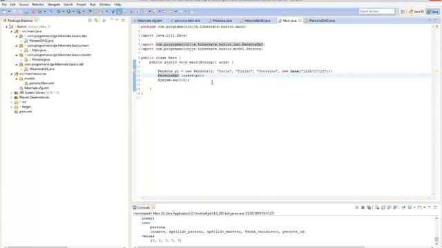 6. Consulta Hibernate a MySQL смотреть онлайн