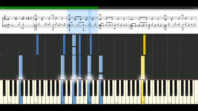Shakira - The one [Piano Tutorial] Synthesia смотреть онлайн