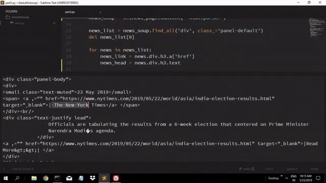 Python Web Scraping Tutorial Nepali Part 3 Detail Scraping смотреть онлайн