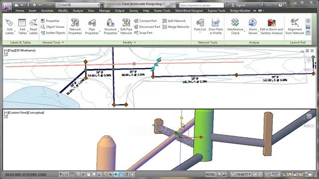 Workflow: AutoCAD Civil 3D and Navisworks Manage смотреть онлайн