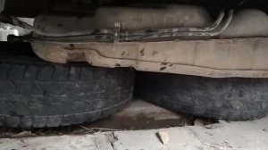 Снятие топливного бака с Kyron