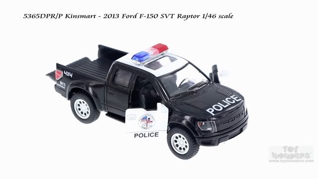 5365DPR/P Kinsmart - 2013 Ford F 150 SVT Raptor 1/46 Scale смотреть онлайн
