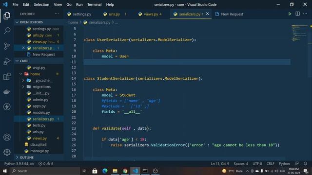 Token Authentication Django Rest Framework | Django Rest Framework Token Authentication [ Token ]