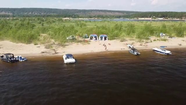 Выходные на Волге. Самара. Съемка на DJI Mini 2 смотреть онлайн