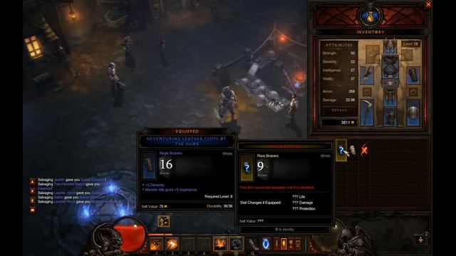 Diablo 3: Tutorial - How To Identify Items смотреть онлайн