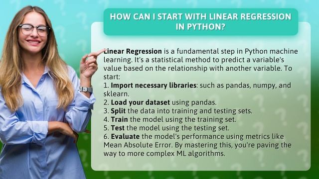 How Can I Start with Linear Regression in Python? смотреть онлайн