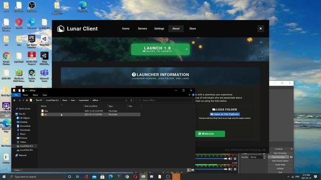 How To Fix Lunar Client STARTING JVM смотреть онлайн