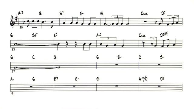 What A Wonderful World ( Stacey Kent V ) - ( Bb instrument ) смотреть онлайн