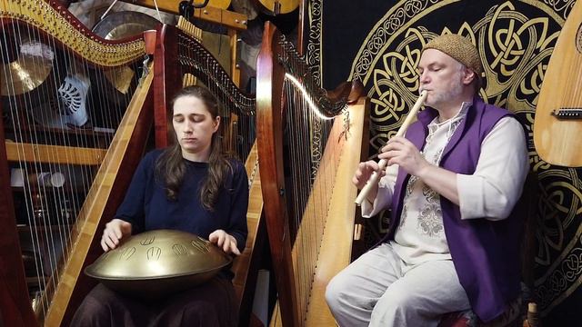 Орион идиофон,  презентация сочетания Orion & Low Whistle  Alizbar & Annа Baturova