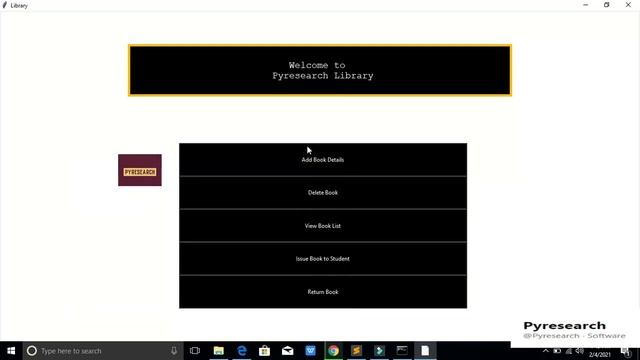 Library Management System – Python смотреть онлайн