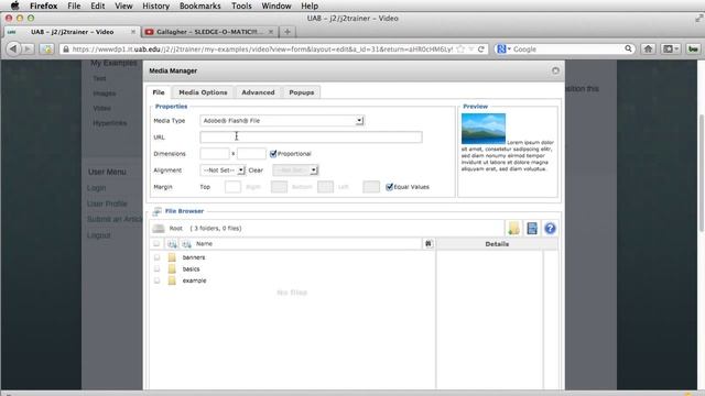 How to insert a video, Joomla 2.5.mp4 смотреть онлайн