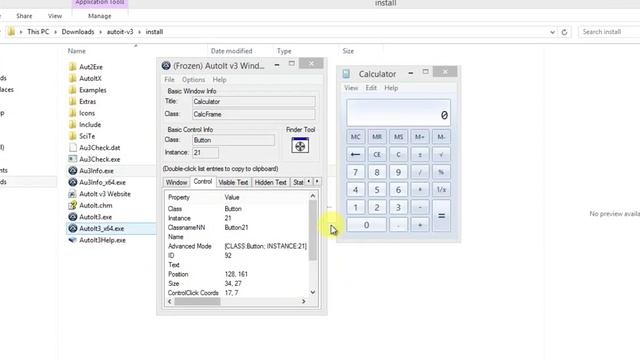 Java and AutoIt - Automating the calculator application using autoitx4java смотреть онлайн