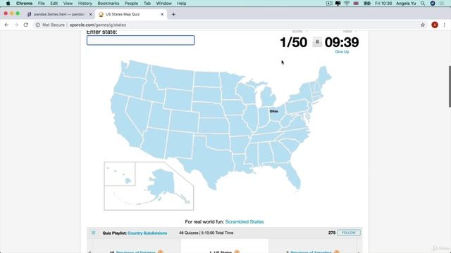Day 25 - Working with CSV Data and the Pandas Library -1 смотреть онлайн