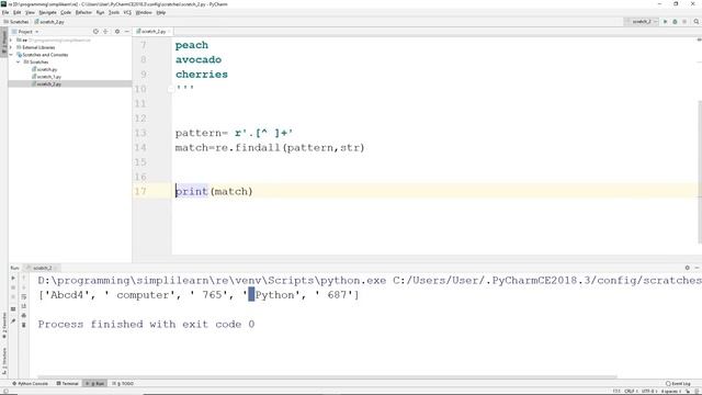 Python Regular Expressions (RegEx) | Regular Expressions In Python | Python Tutorial | Simplilearn смотреть онлайн