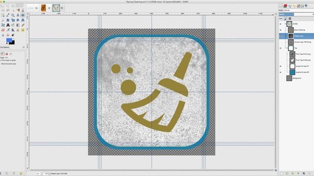 GIMP: Add texture to an image using "Alpha to Selection..." смотреть онлайн